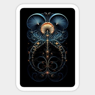 Fractal Symmetry Sticker